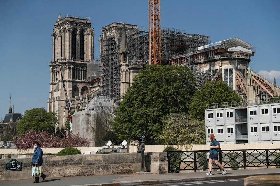 La campana mayor de Notre Dame sonará en el primer aniversario del incendio (EFE)
