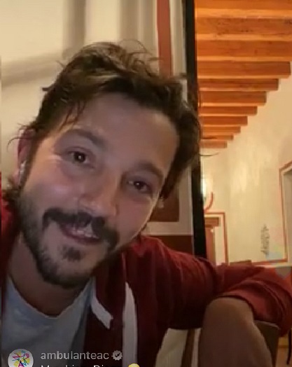Diego Luna mandó varios mensajes ante la pandemia de covid-19 (Instagram)