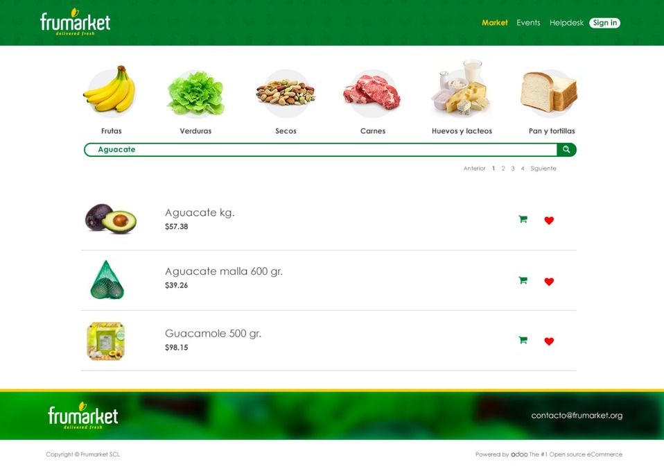 Frumarket es una plataforma lanzada por el Mercado de Abastos Estrella.