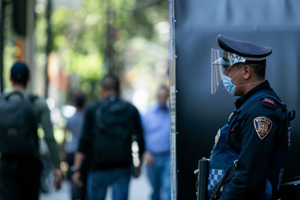 La SSC informó que alrededor de 19 policías tienen covid-19 (Cuartoscuro)