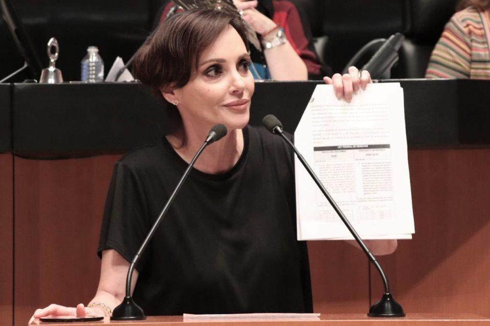 Lilly Téllez, senadora de la república. (Twitter| @LillyTellez)