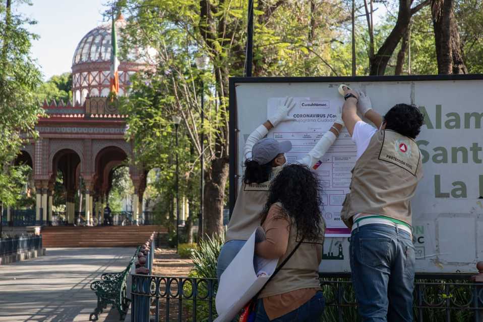 Se restringe el acceso a plazas públicas. (Especial)