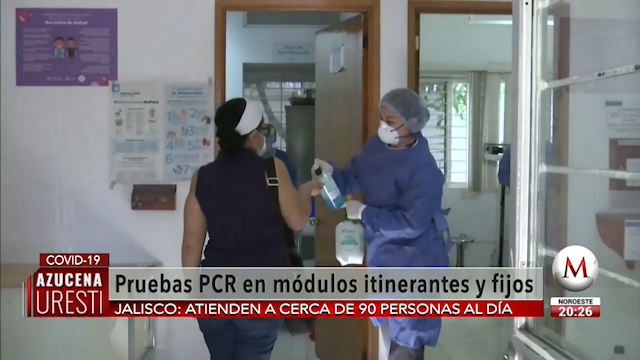 Secretaría de Salud Jalisco refuerza detección de covid-19 con módulos fijos e itinerantes