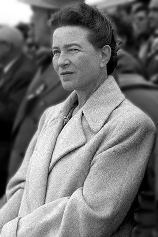 Simone de Beauvoir escribió una carta al escritor Nelson Algren.(Especial)