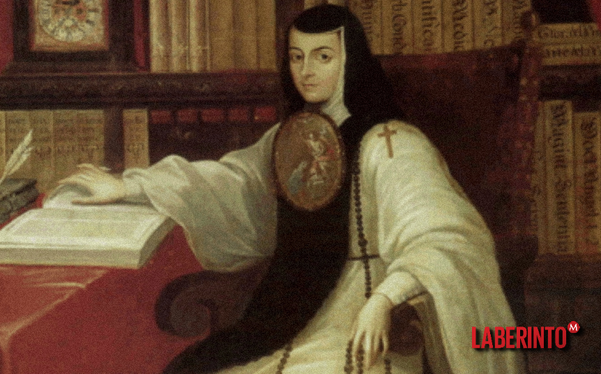 Retrato de Sor Juana Inés de la Cruz, religiosa y poetisa novohispana. (Foto: Wikimedia Commons)