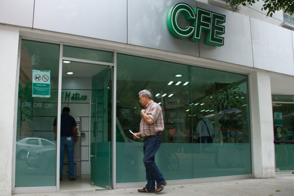 Sucursal de CFE en la Ciudad de México. (Cuartoscuro / Archivo)