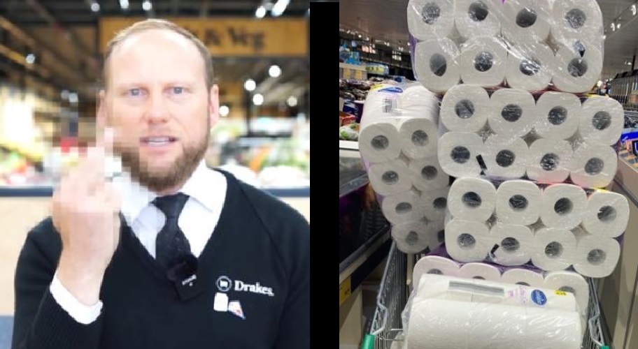 Compró toneladas de papel higiénico por el coronavirus; ahora exige que le devuelvan el dinero. (Captura)