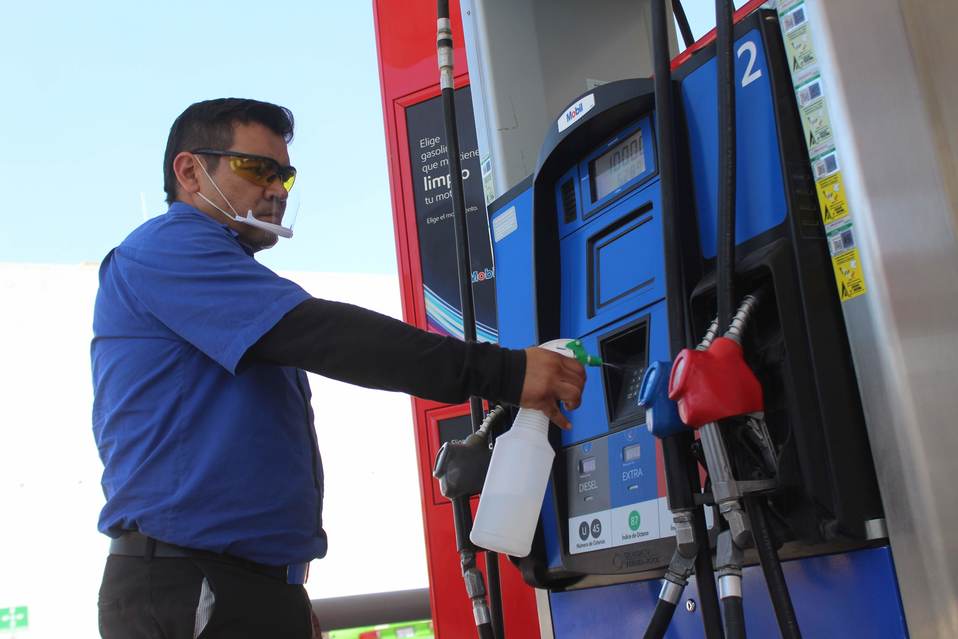 Gasolineras mantienen medidas preventivas ante covid-19