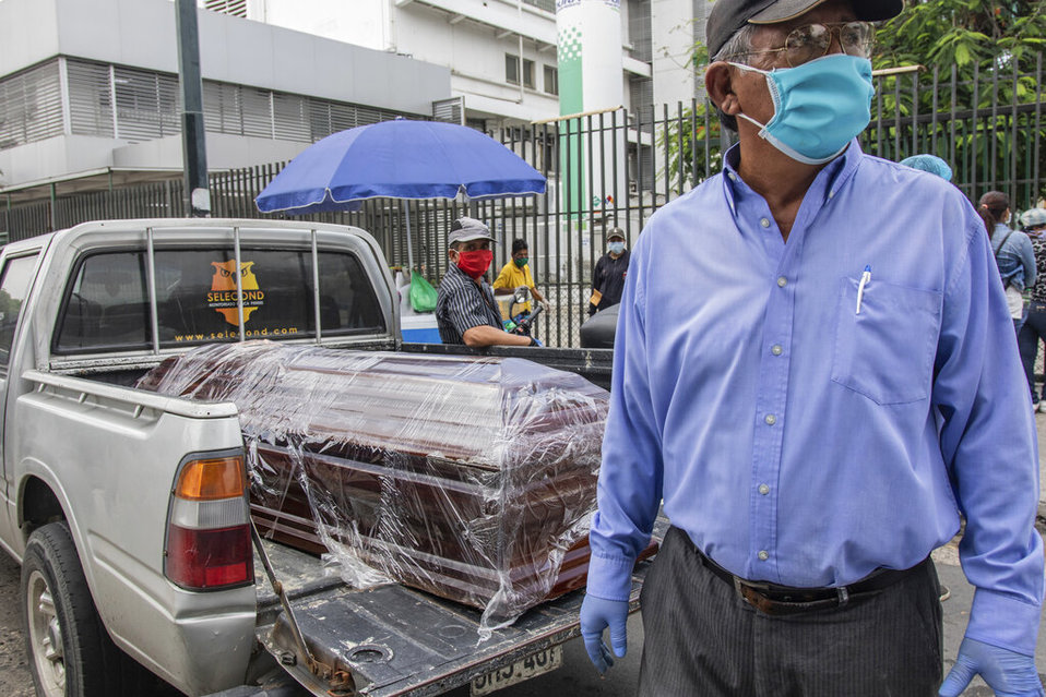 Guayaquil es el epicentro de la pandemia de coronavirus en Ecuador. (AP)