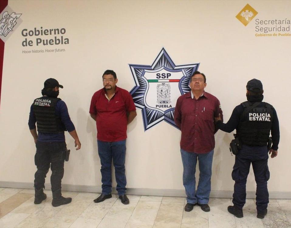 A la izquierda, José Luis T.,  exdirector de seguridad de Venustiano Carranza. (Especial)