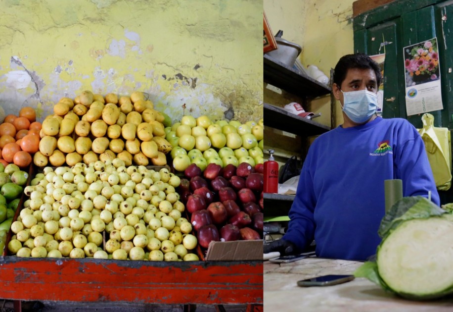 El local ubicado en el acceso al mercado Donato Guerra. (Rolando Riestra)