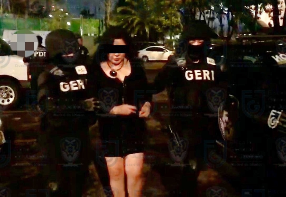 Detienen a presunta lídel del CJNG en CdMx.