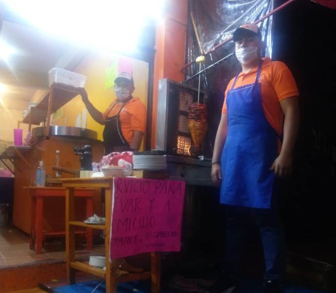 El local de ubica en la calle Sierra de las Cruces, colonia María Esther Zuno de Echeverría.