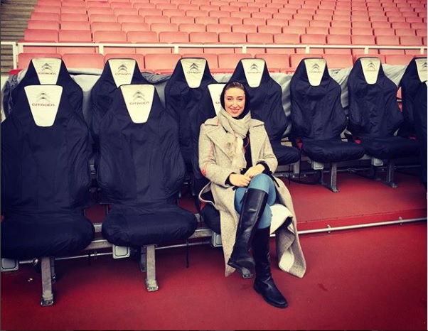 Khosrowyar y su lucha por el futbol femenil en Irán (Instagram @kat.khosro)