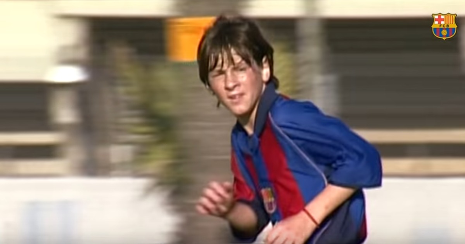 Lionel Messi en sus inicios con el FC Barcelona (Especial)