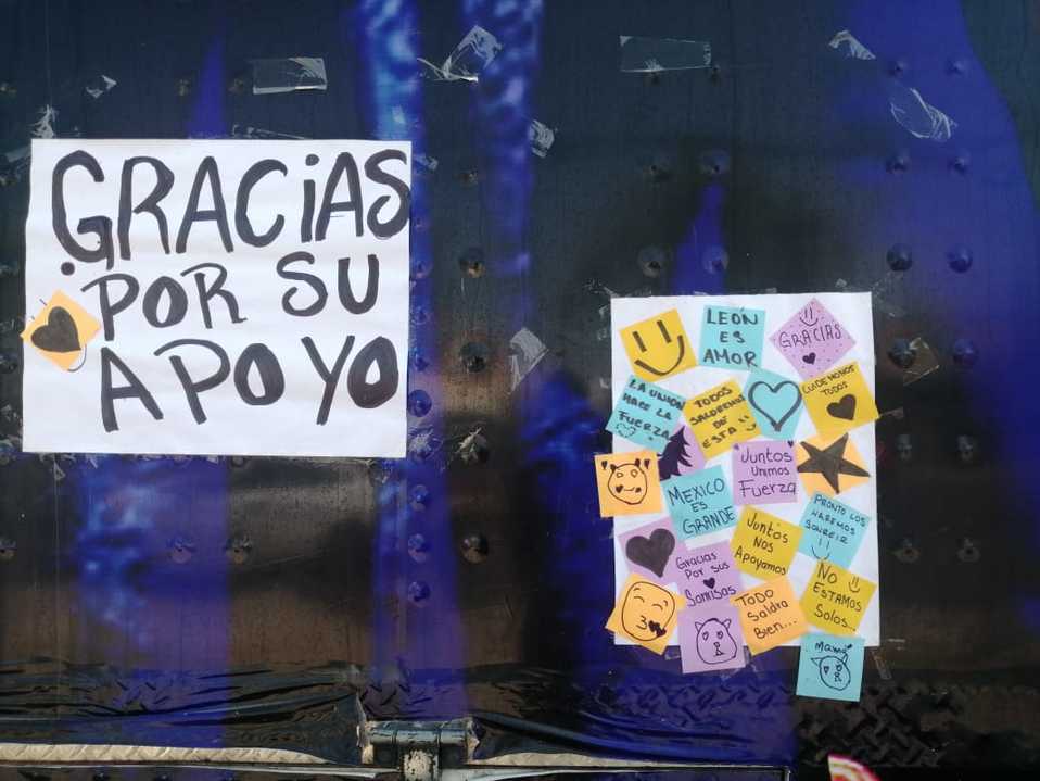 Agradecen a la ciudadanía por el apoyo (Foto David Rivera)