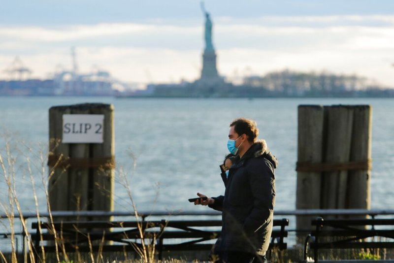 Nueva York es el estado más castigado en Estados Unidos. (AP)