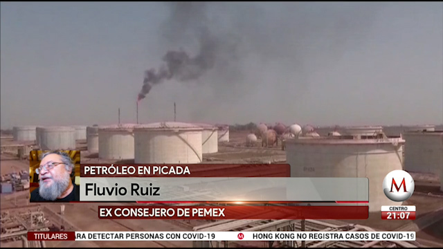 Entrevista a Miriam Grunstein y Fluvio Ruiz, especialista en temas energéticos. Petróleo en picada