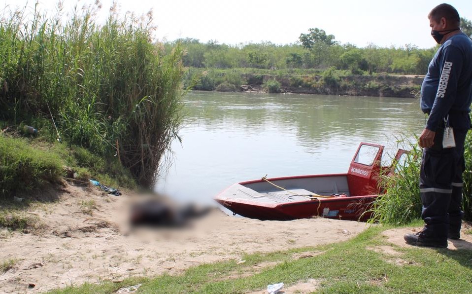 Se presume era un migrante que al intentar cruzar el río hacia EU. | Ricardo Hernández
