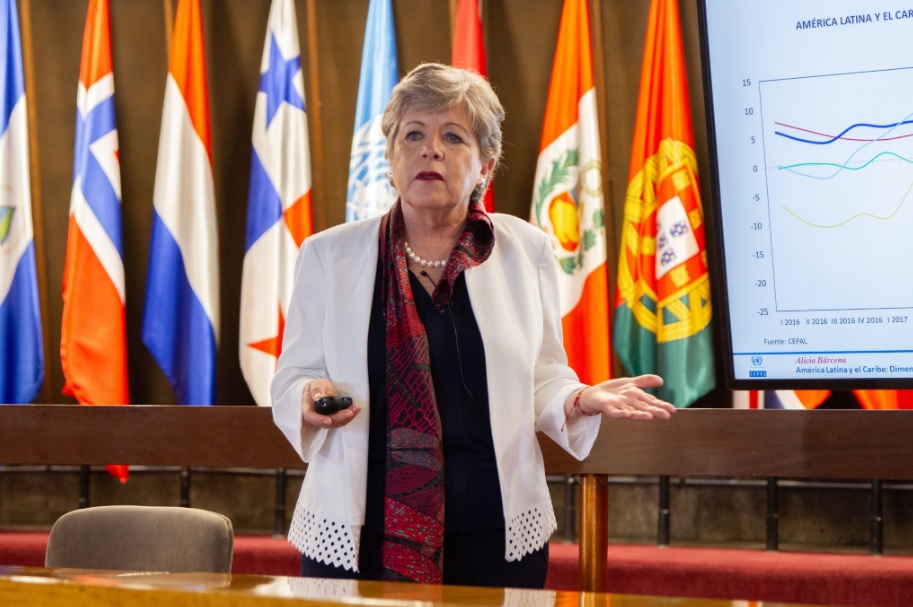 Alicia Bárcena, secretaria ejecutiva de la Cepal (@cepal_onu)