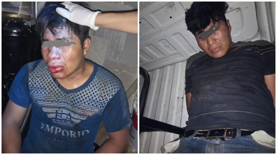 Hermanos ebrios detenidos: Altamira.