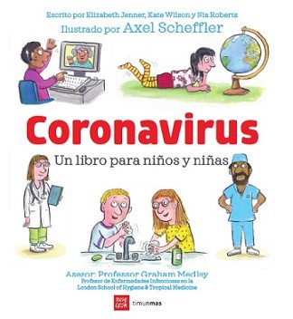 La portada del libro infantil sobre el coronavirus (Especial).