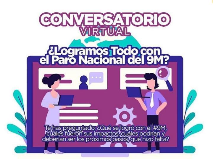 Llevan a cabo primer conversatorio estatal, tras el movimiento #9M