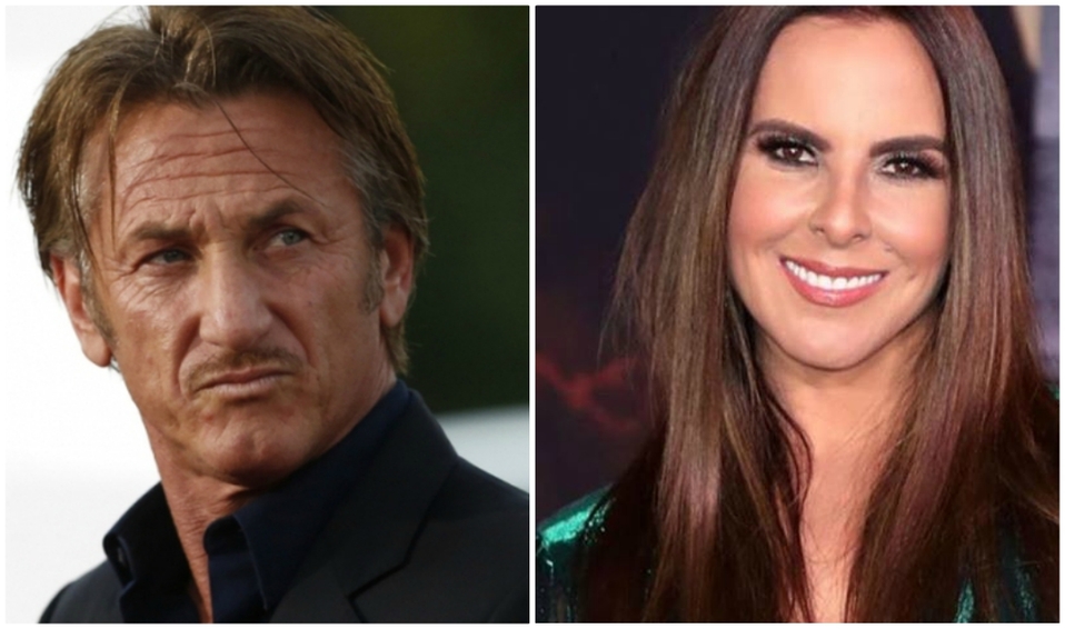 Sean Penn y Kate del Castillo estuvieron en vueltos en una polémica hace unos años (Instagram).