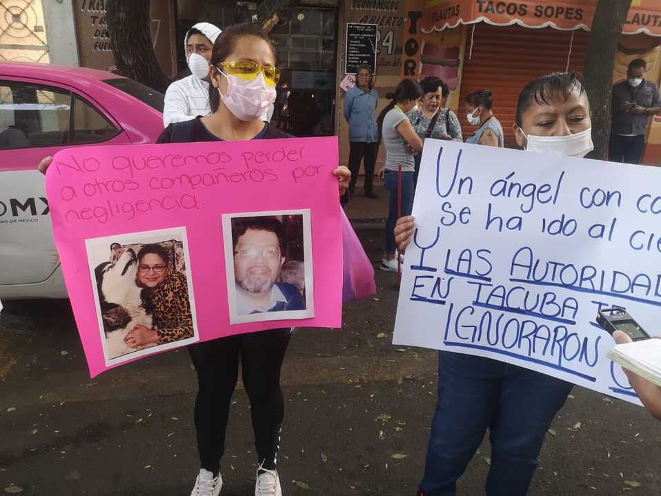 Personal médico exige insumos para atender covid-19 (César Velázquez)