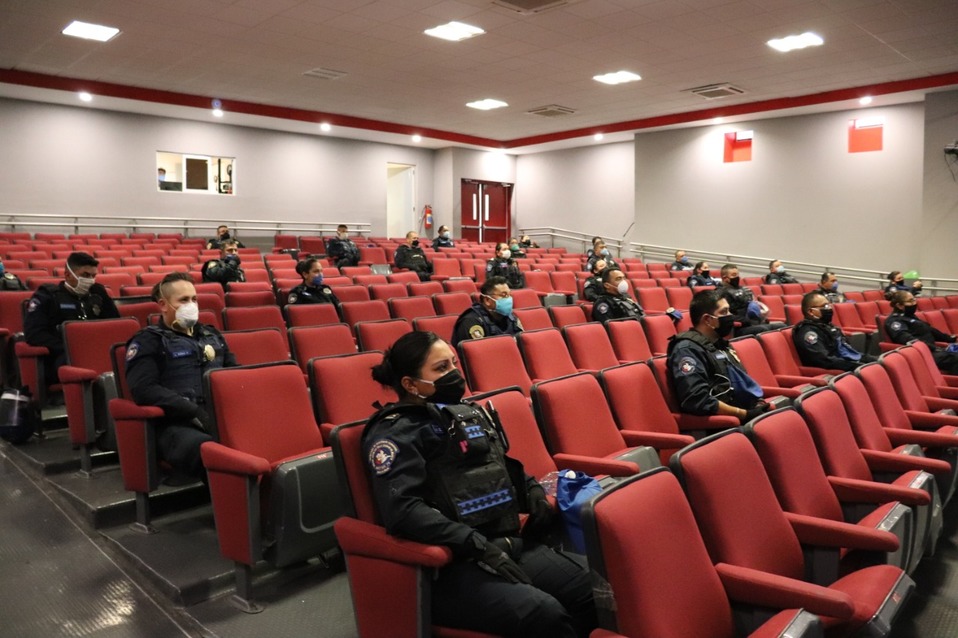 Policías de Xochimilco. (Especial)