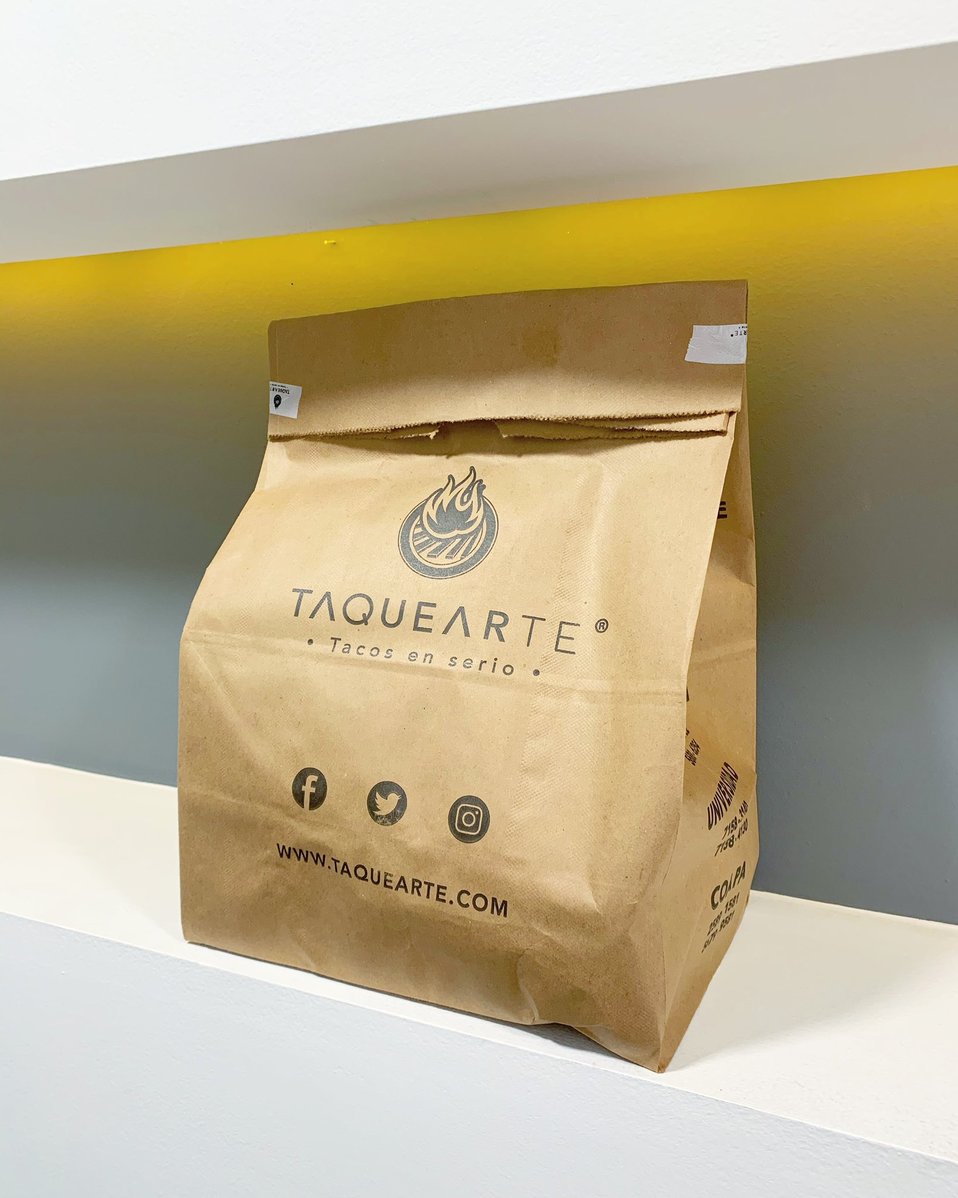 Taquearte hace entregas a domicilio a sus clientes. (@nomehablesplis)