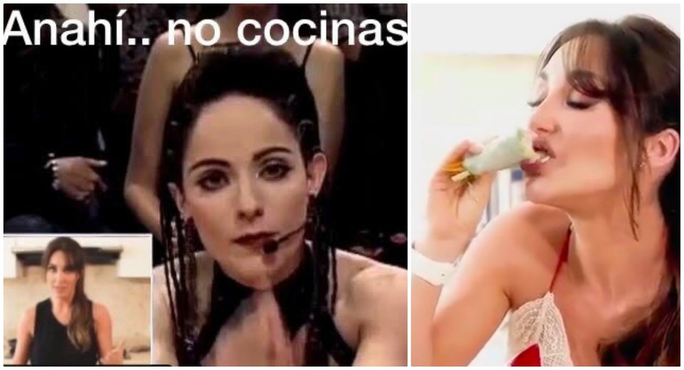 Anahí comparte receta de enchiladas de lechuga y los memes no paran (Especial/Twitter).