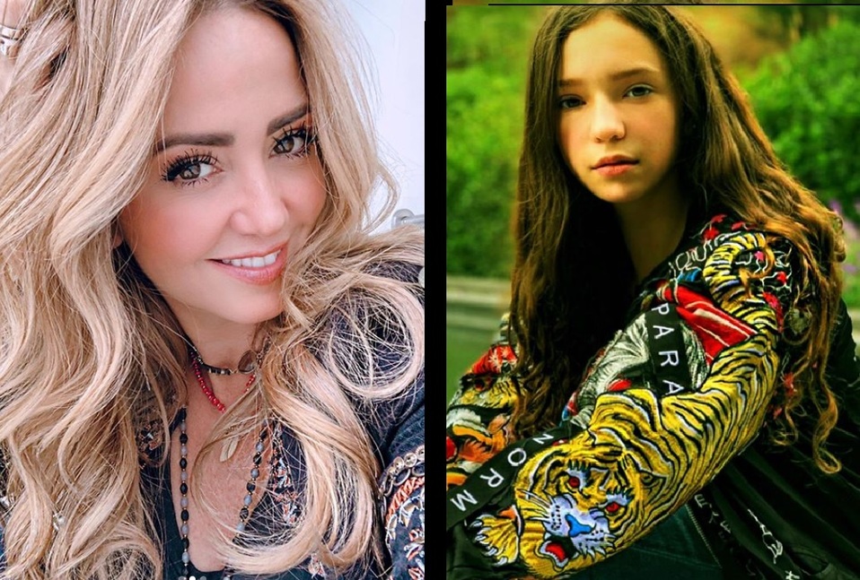 Andrea Legarreta y la tierna felicitación de cumpleaños de Mía Rubín. (Instagram)