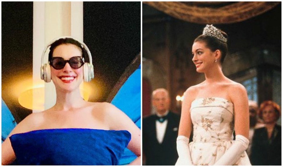 Anne Hathaway recuerda a Mia Thermopolis y se une al Pillow Challenge (Especial).
