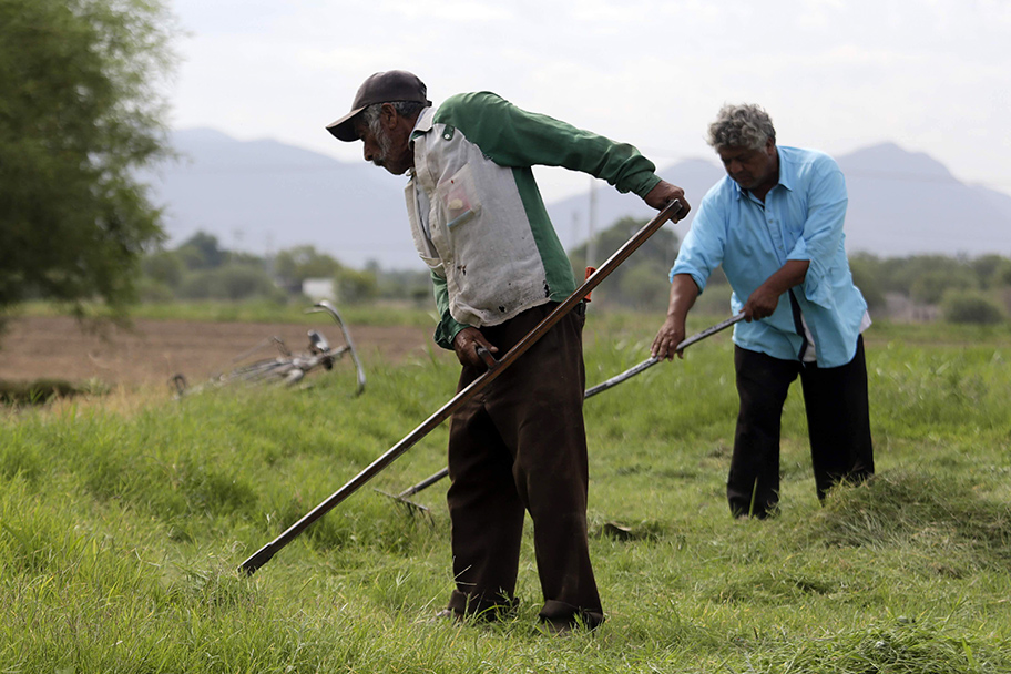 Campesinos de Durango. (Rolando Riestra)