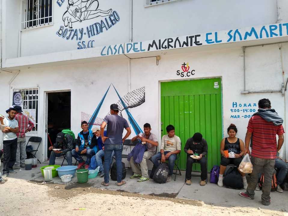 Casa del Migrante El Samaritano en Atitalalquia. (Francisco Villeda)
