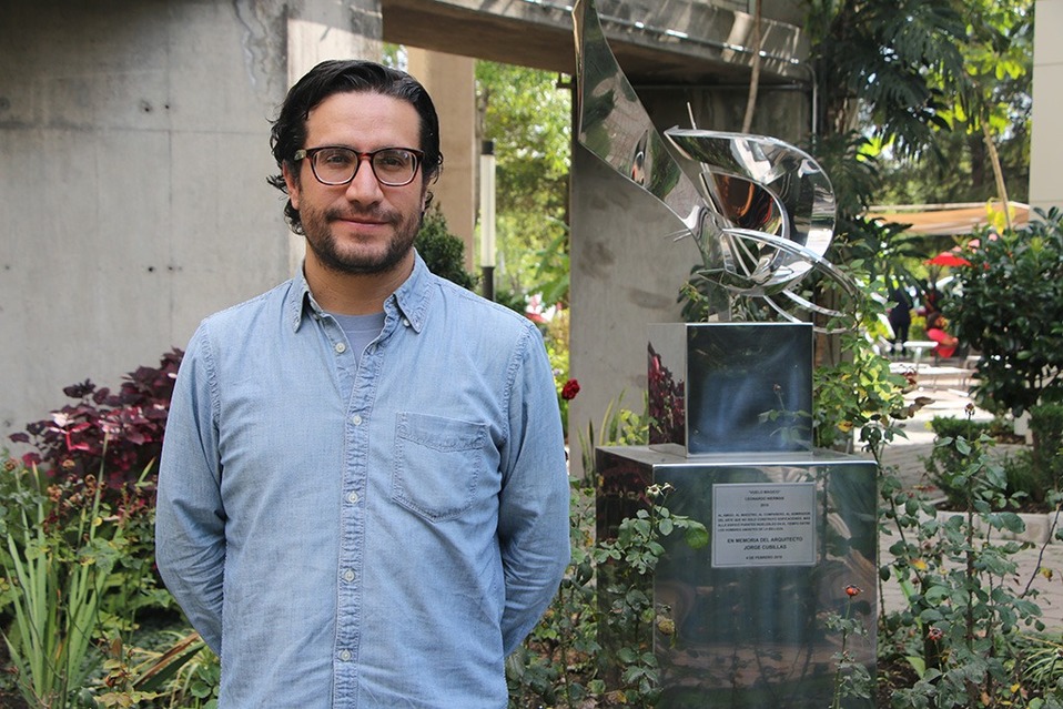 Guillermo Yrizar Barbosa, responsable de Asuntos Migratorios en el IDHIE de la Ibero Puebla (Jaime Zambrano)