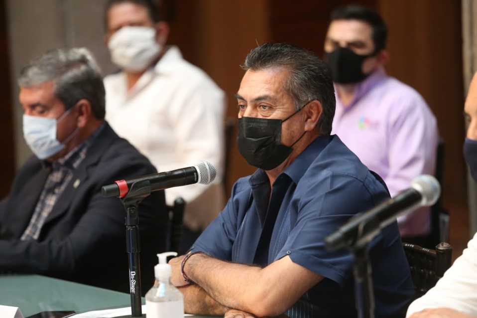 Jaime Rodríguez Calderón, gobernador de Nuevo León. Foto: Jorge López.