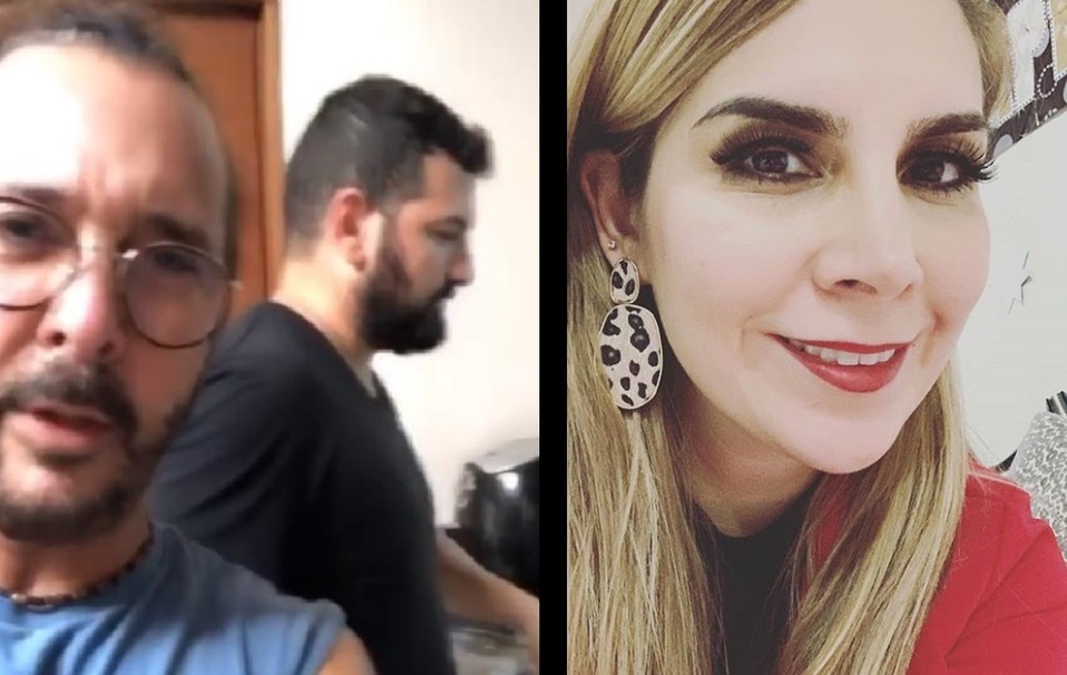 Karla Panini bromea con su ex Óscar Burgos; mandan mensaje a haters. (Instagram)
