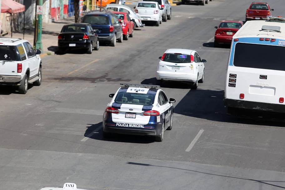 Policía de Gómez Palacio. (Rolando Riestra)