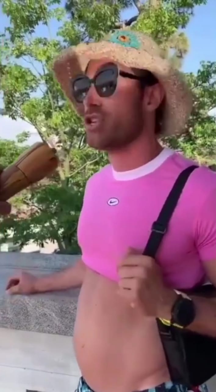 Sebastián Rulli revive video "Es panza normal". (Especial)