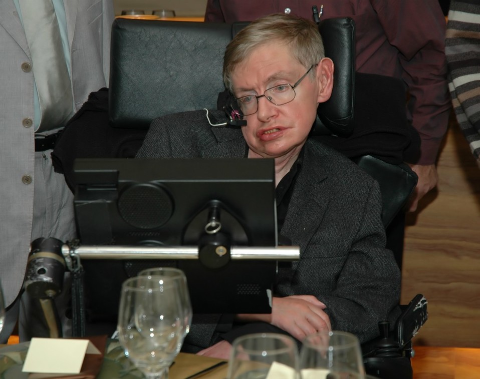 Stephen Hawking (Shutterstock).