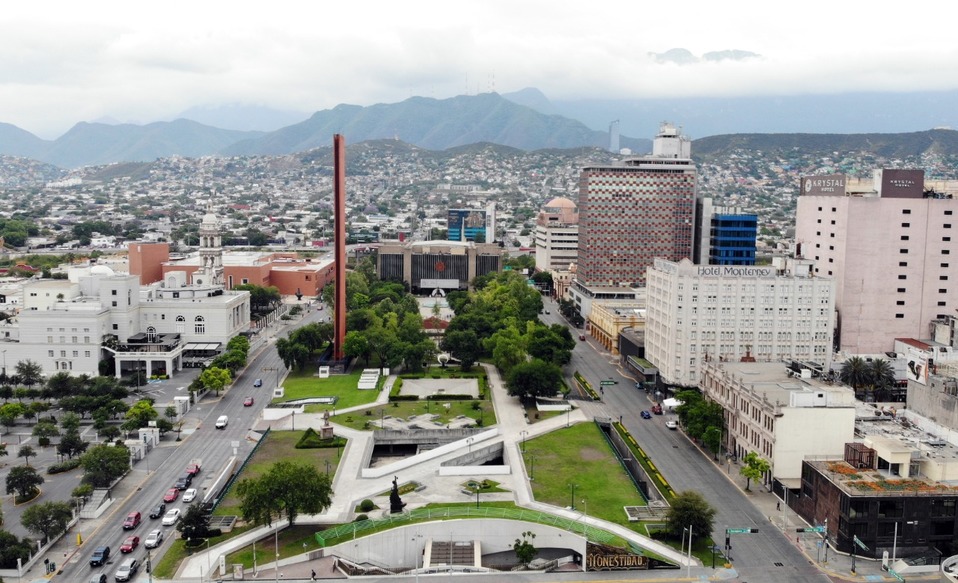 El centro de Monterrey. Foto: Jorge López