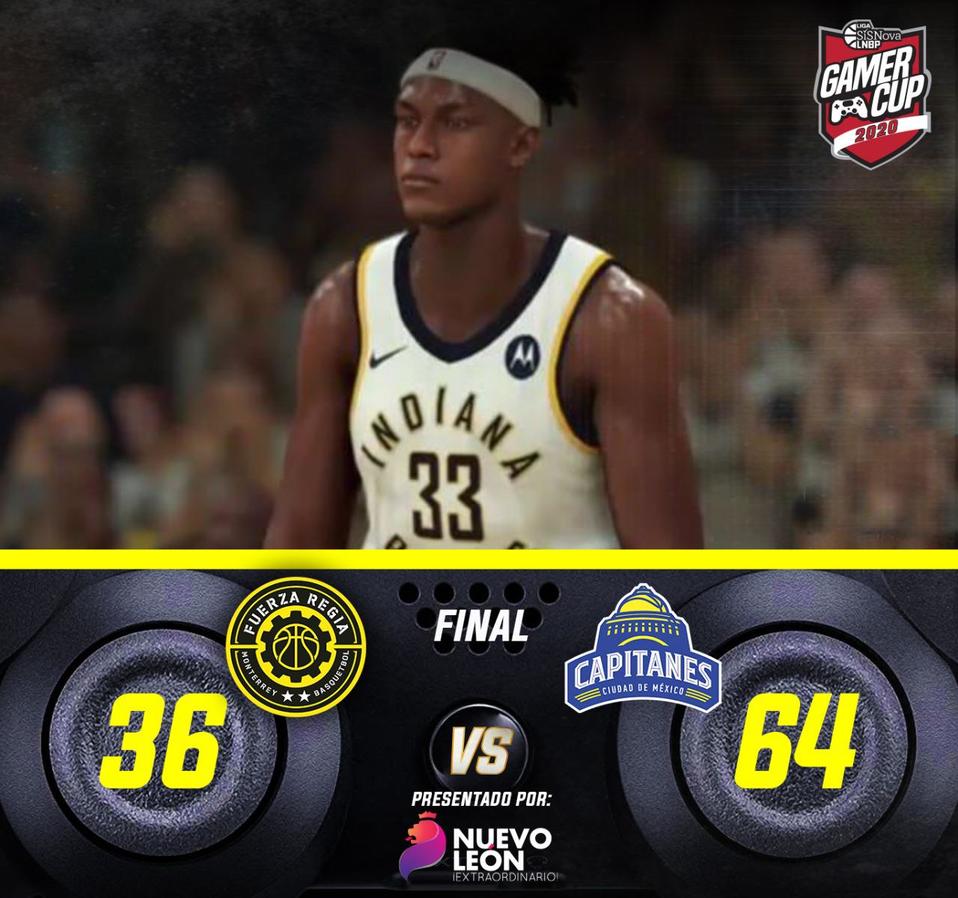 Fuerza Regia pierde ante Capitanes en la jornada 5 de la Game Cup 2020 (Twitter: @Fuerza_Regia)