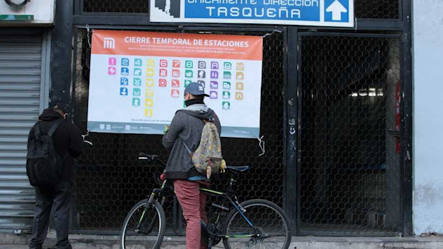 Inicia cierre de estaciones del Metro por Fase 3 de covid-19