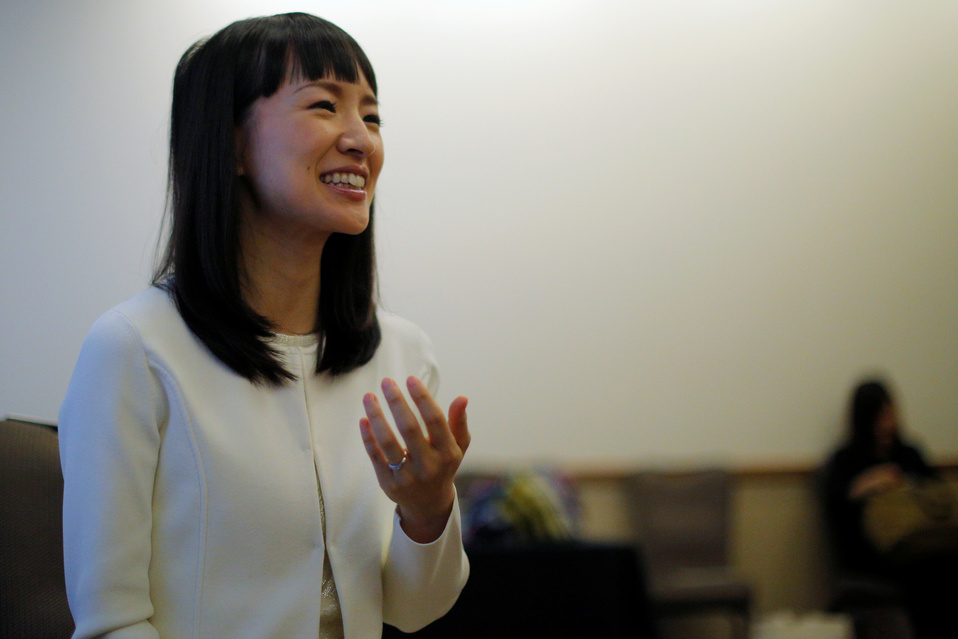 La 'gurú del orden', Marie Kondo (Reuters).