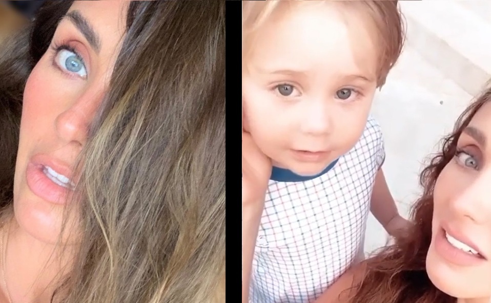 La simpática respuesta del hijo de Anahí. (Instagram)