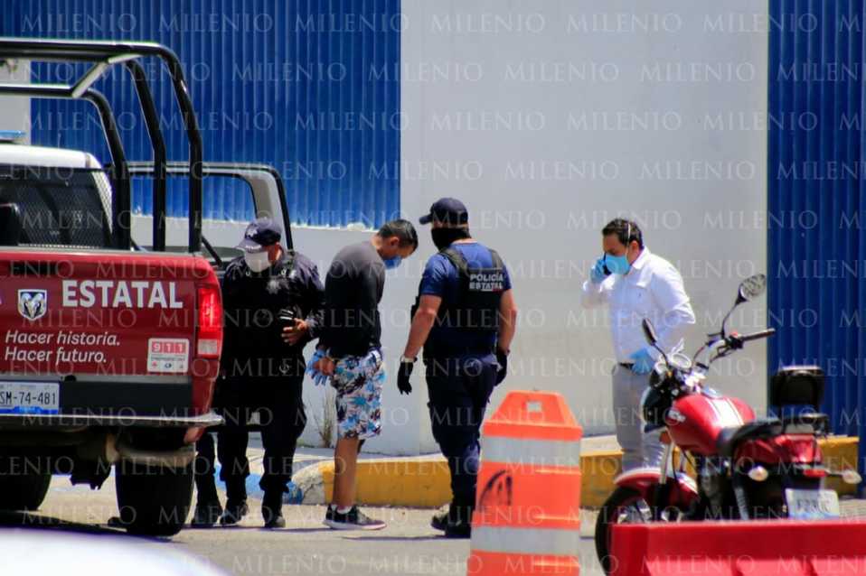 Óscar "N" será puesto a disposición de las autoridades ministeriales para que se continúe con los procesos legales. (Andrés Lobato)
