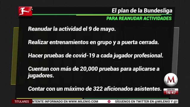 Plan de la Bundeslga