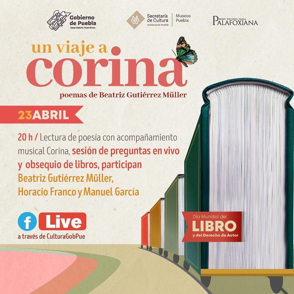 Hoy presentan el poemario de Beatriz Gutiérrez Müller (Especial)